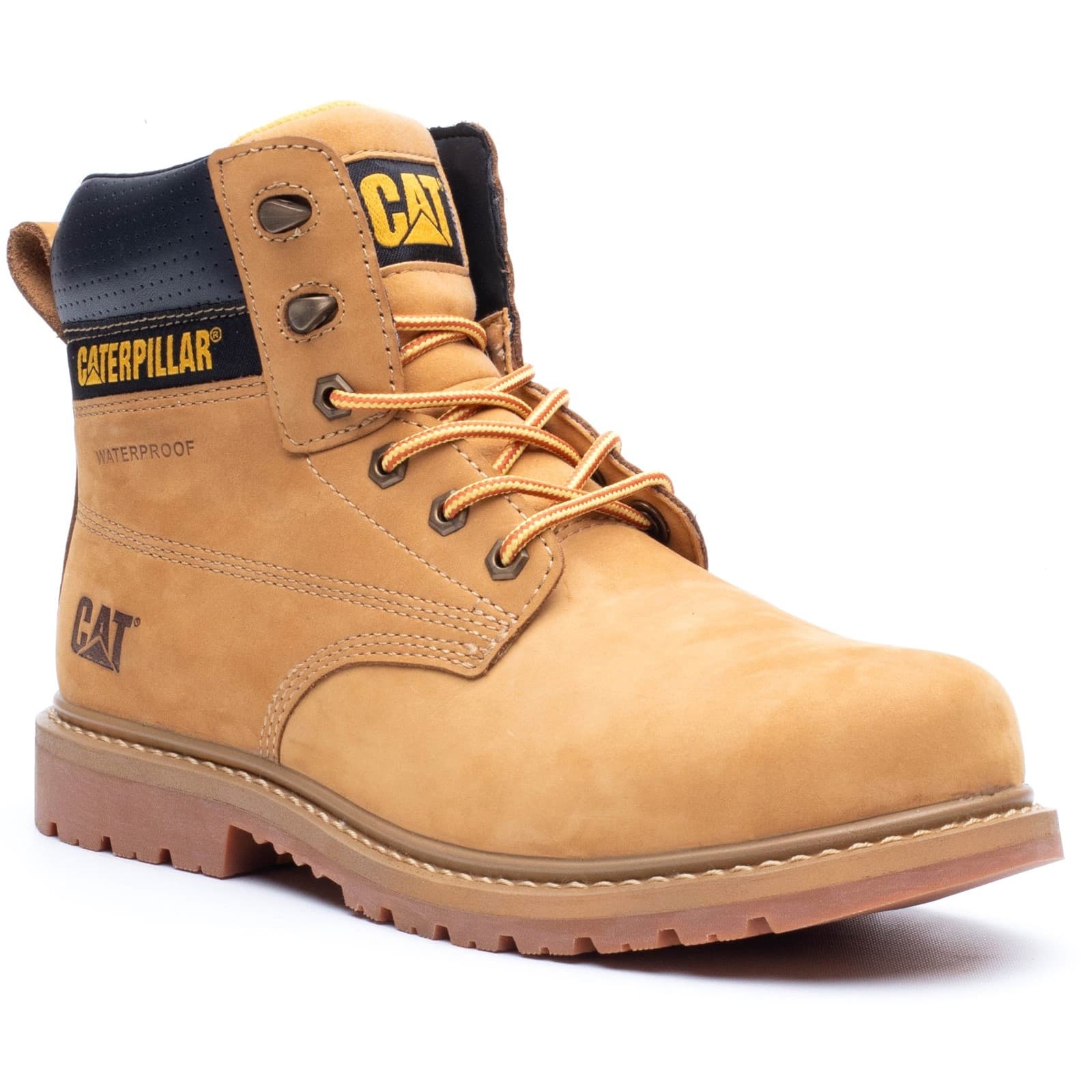 Caterpillar Silva Lace up Occupational Work Boot - Honey