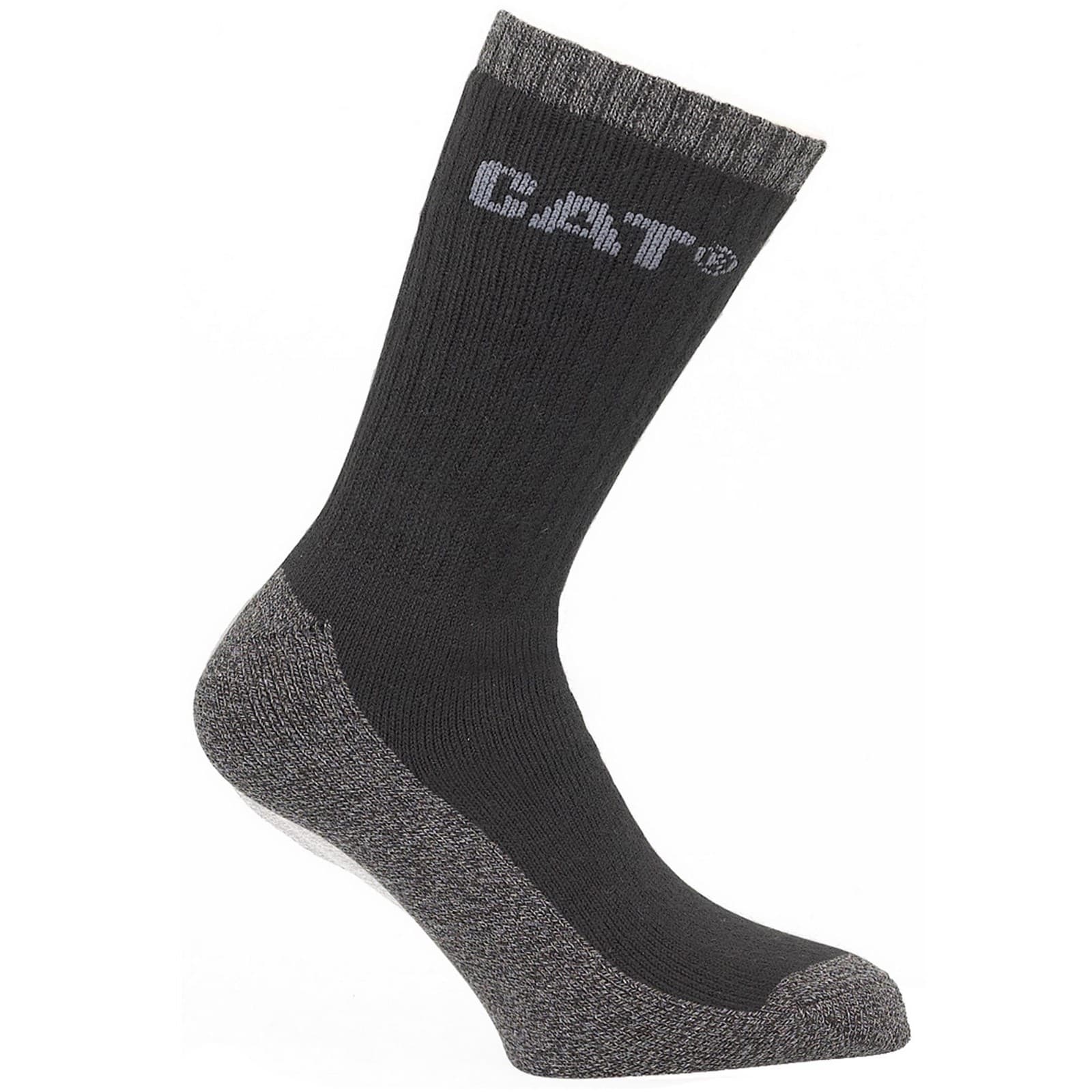 Caterpillar Caterpillar Thermo Socks - 2 Pair Pack - Black 11x14 in Black 11x14
