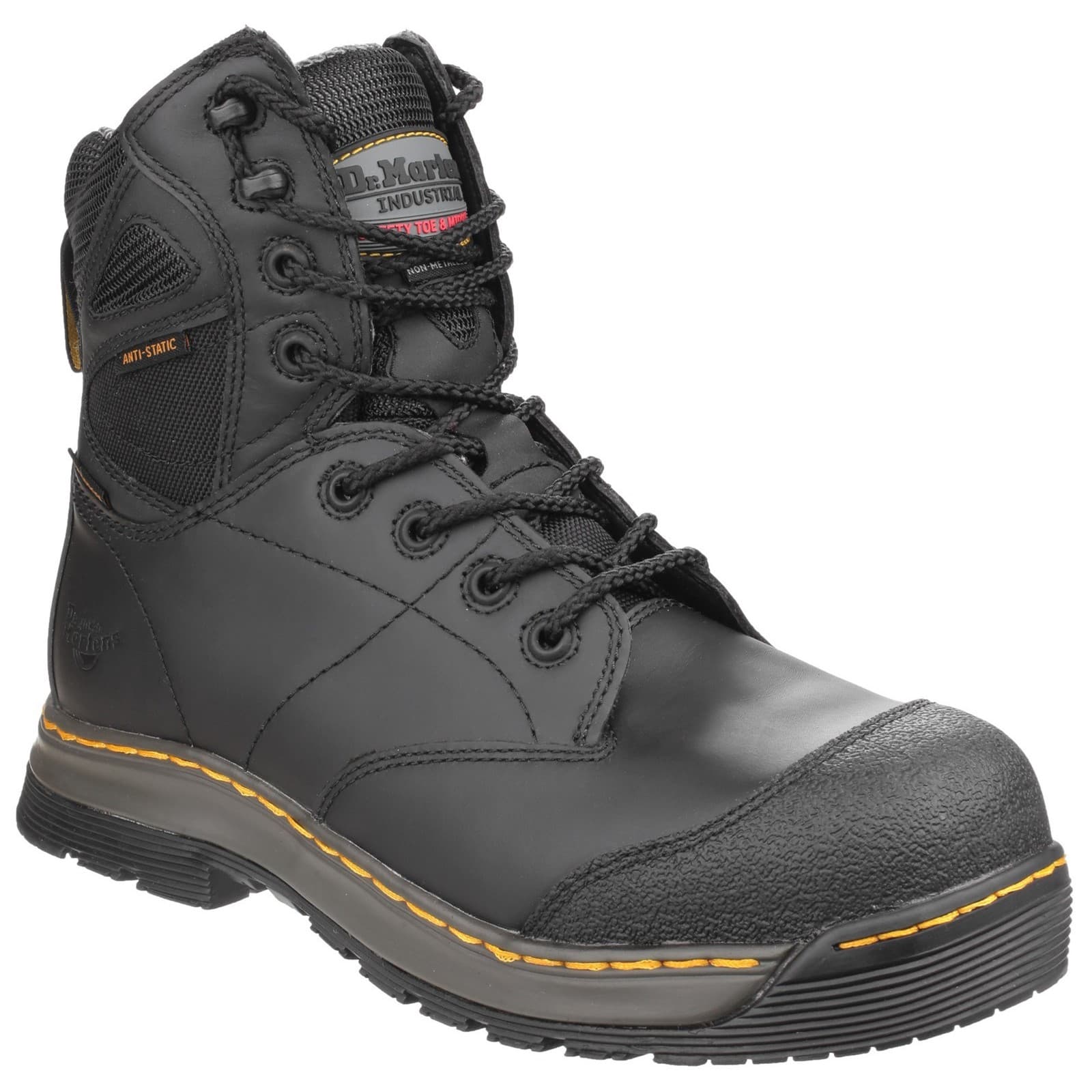 Dr Martens Torrent St 8 Tie Boot New Dallas Hydro - Black