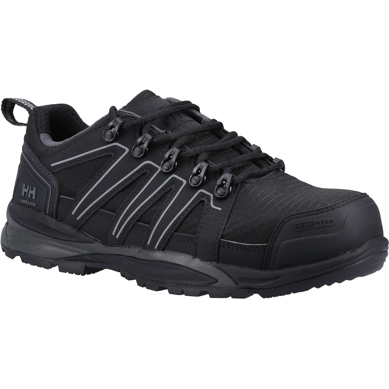 Helly Hansen Workwear Helly Hansen Workwear Manchester Low S3 Safety Trainer - Black/Grey in Black/Grey