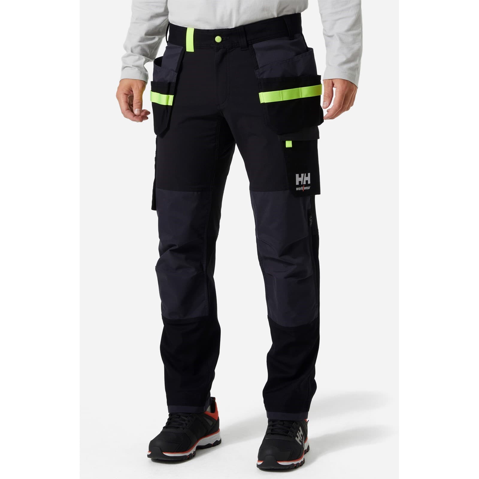 Helly Hansen Workwear Helly Hansen Workwear Oxford 4X Construction Trouser - Black/Ebony in Black/Ebony