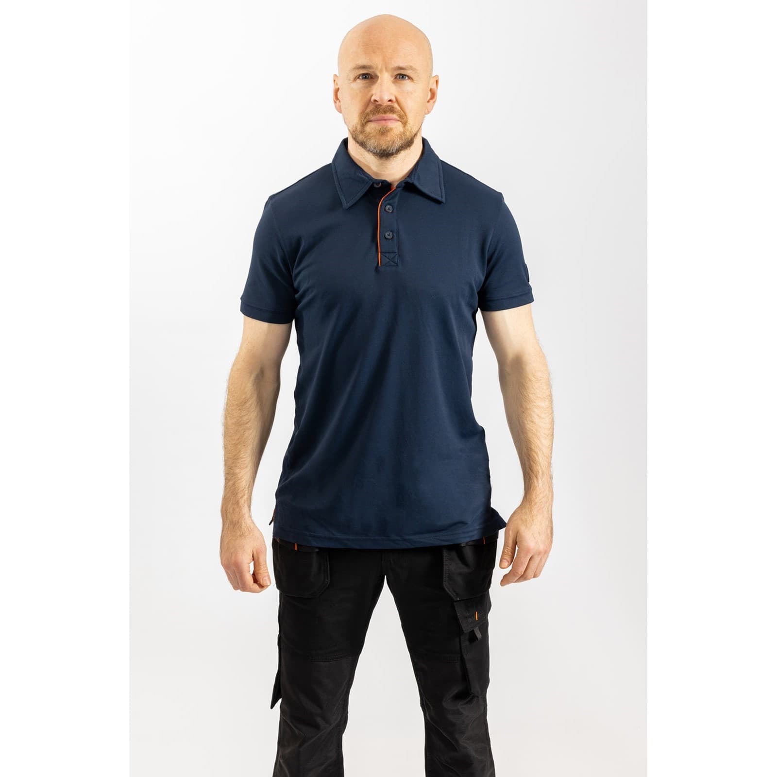 Helly Hansen Workwear Helly Hansen Workwear Kensington Tech Polo - Navy in Navy