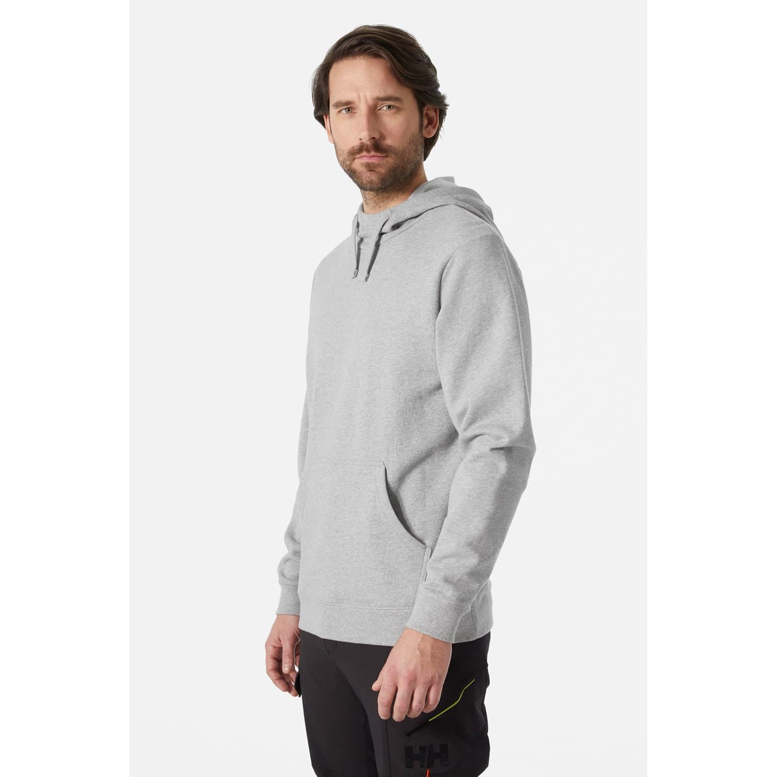 Helly Hansen Workwear Helly Hansen Workwear Classic Hoodie - Grey Melange in Grey Melange
