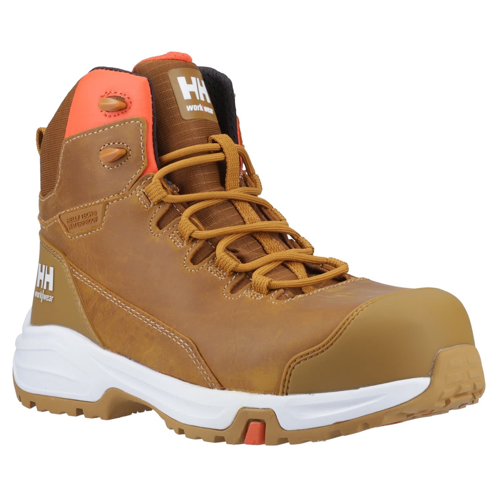 Helly Hansen Workwear Manchester Ltr Mid Safety Boots - Wheat