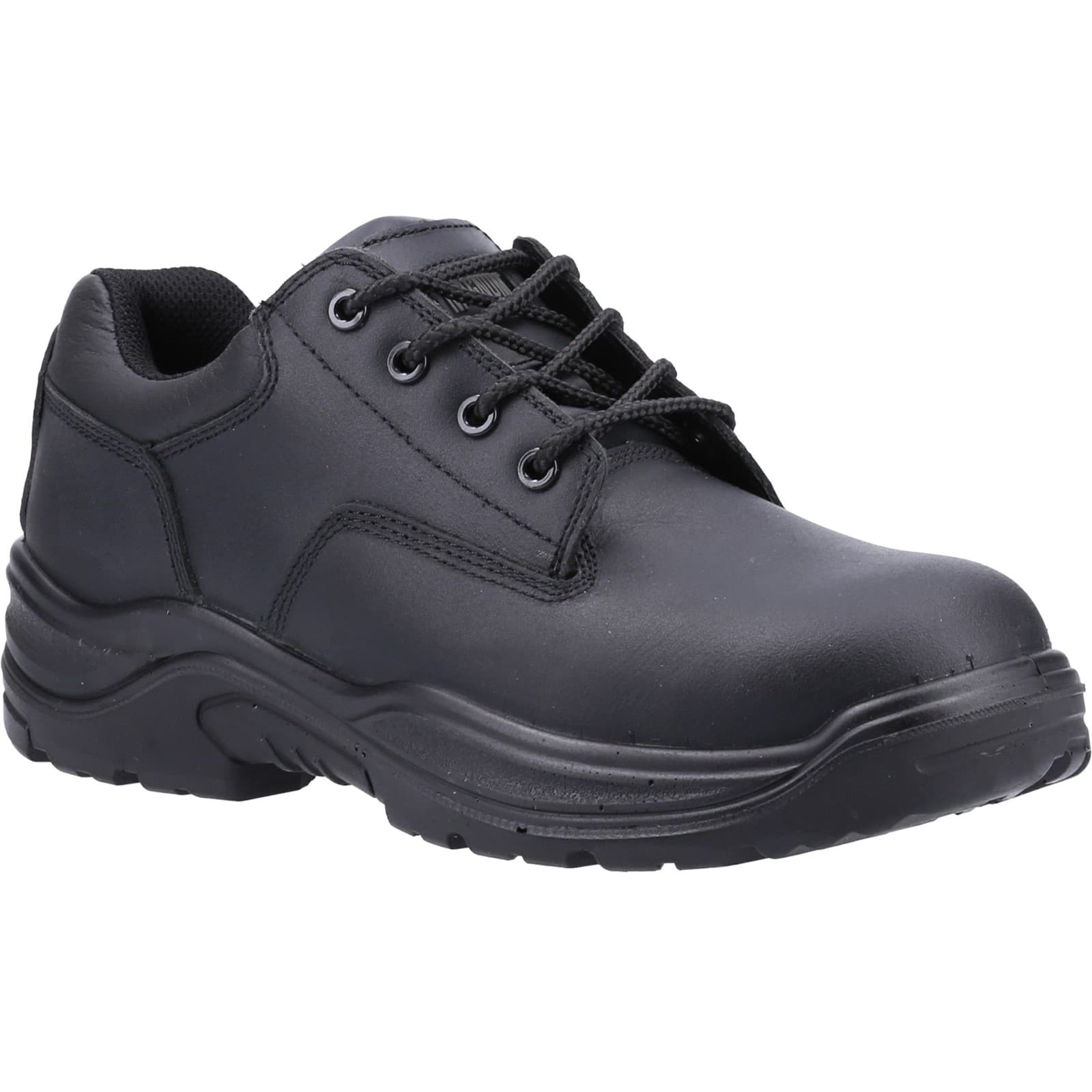Magnum Magnum Precision Sitemaster Low CT CP Uniform Safety Shoe - Black in Black