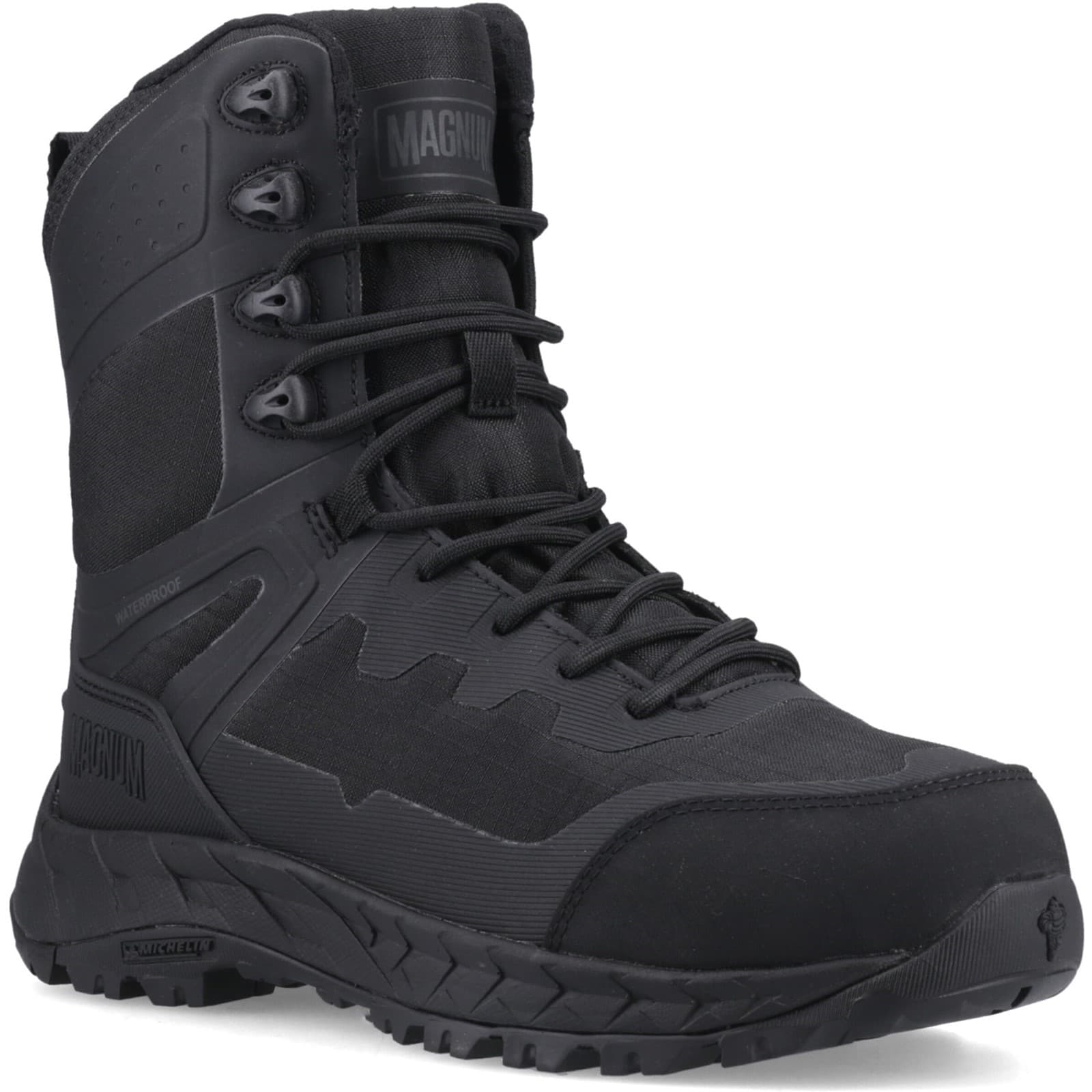 Magnum Ultima Pro 8.0 WP Side-Zip Uniform Boot - Black