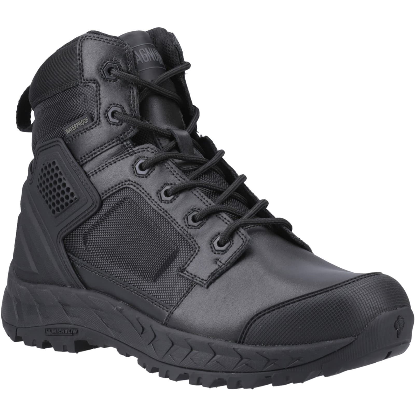 Magnum Magnum Spider Exo 6.0 WP SZ Occupational Footwear - Black in Black