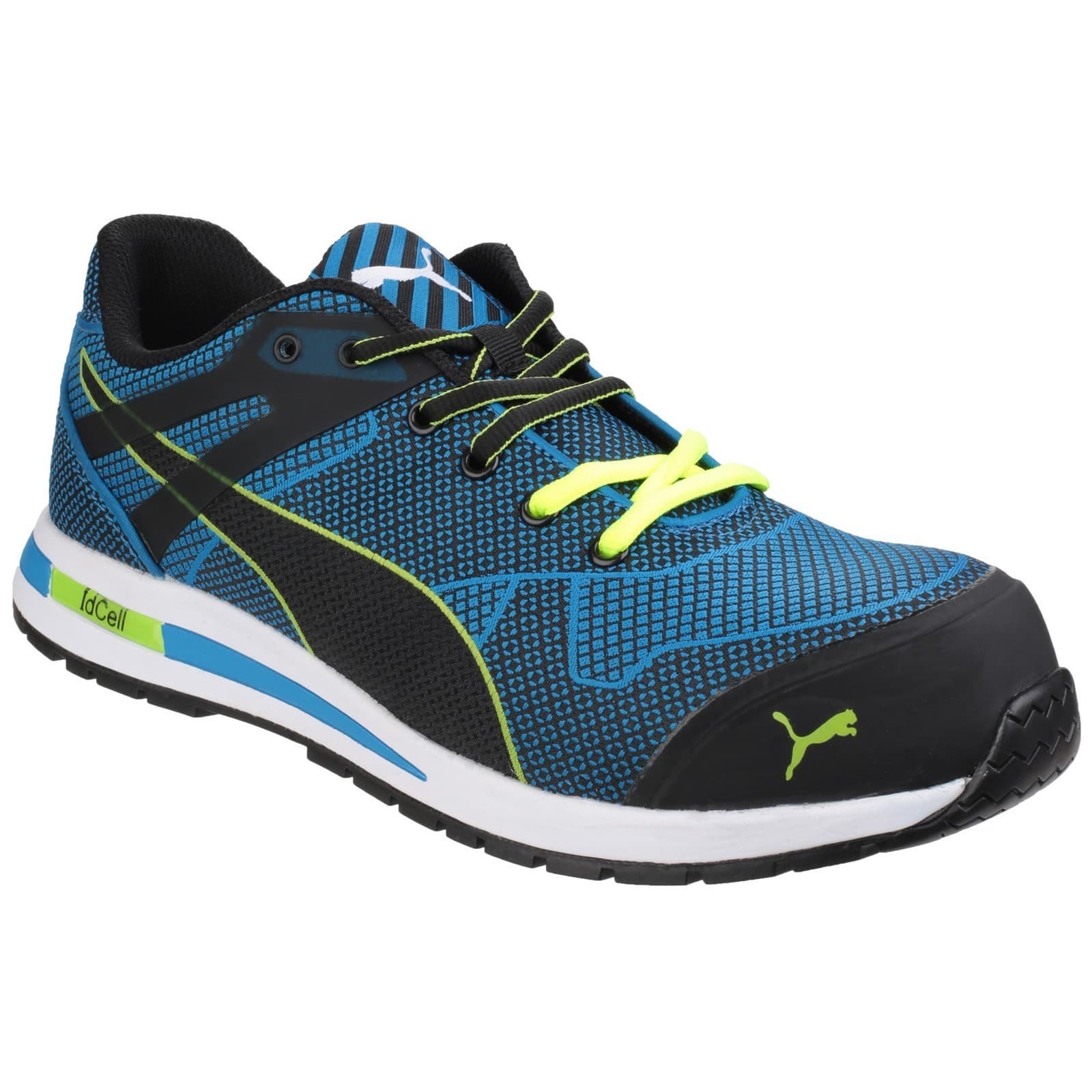 Puma Safety Puma Safety Blaze Knit Low Safety Shoe - Blue in Blue