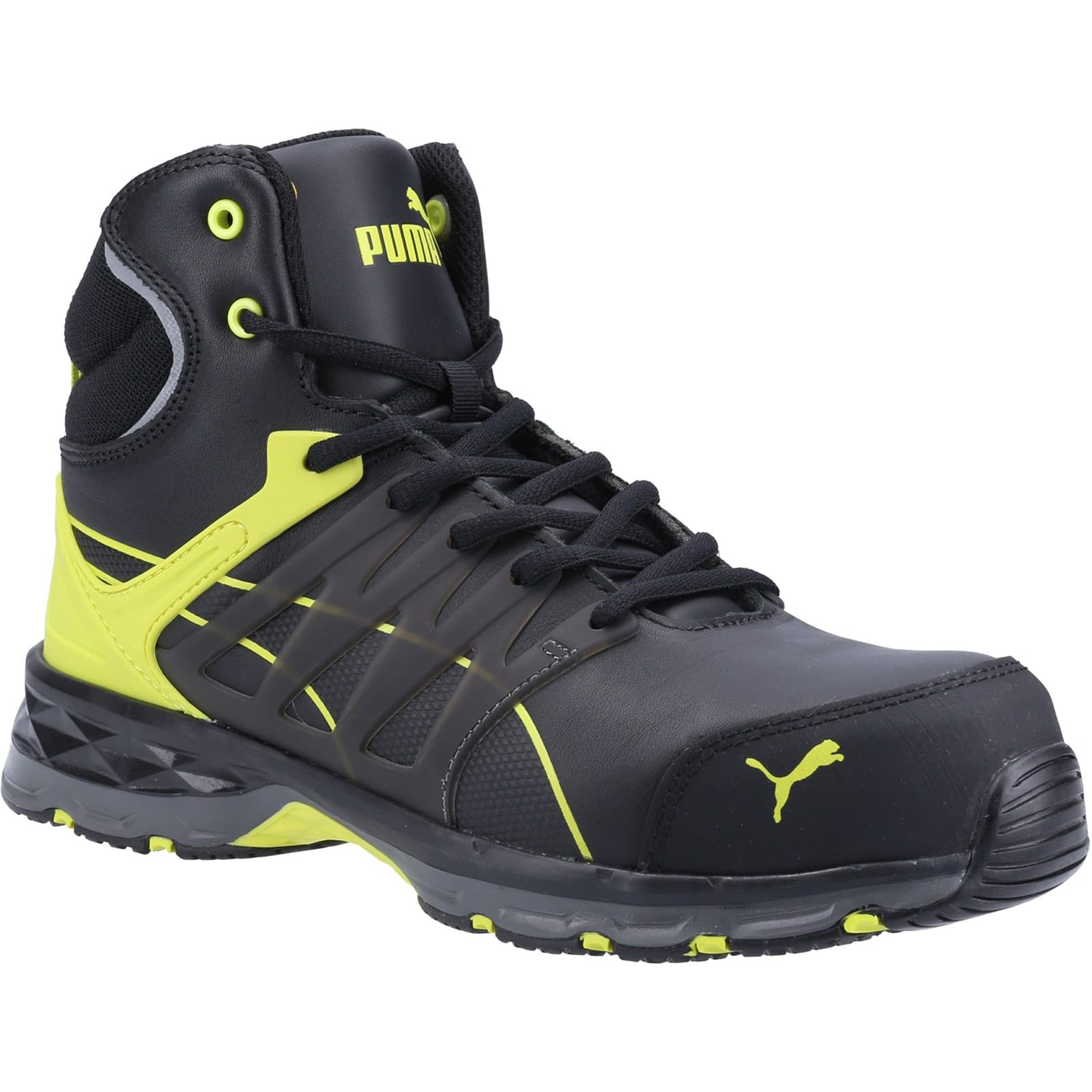 Puma Safety Puma Safety Velocity 2.0 MID S3 Safety Boot - Yellow in Yellow
