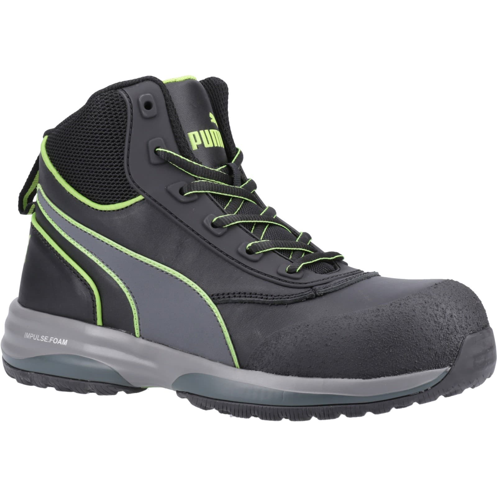 Puma Safety Puma Safety Rapid Mid Safety Boot - Green in Green
