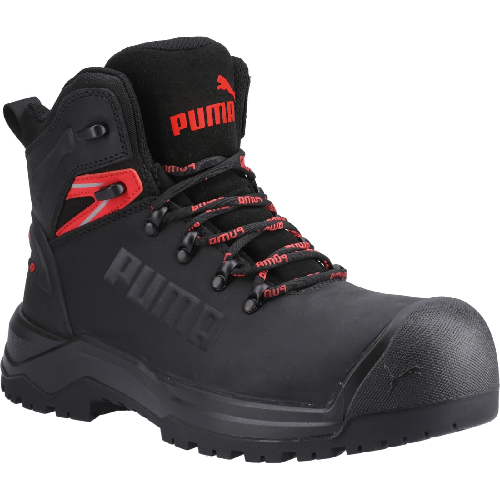 Puma Safety Iron Heavy Duty Boot - Black/Red