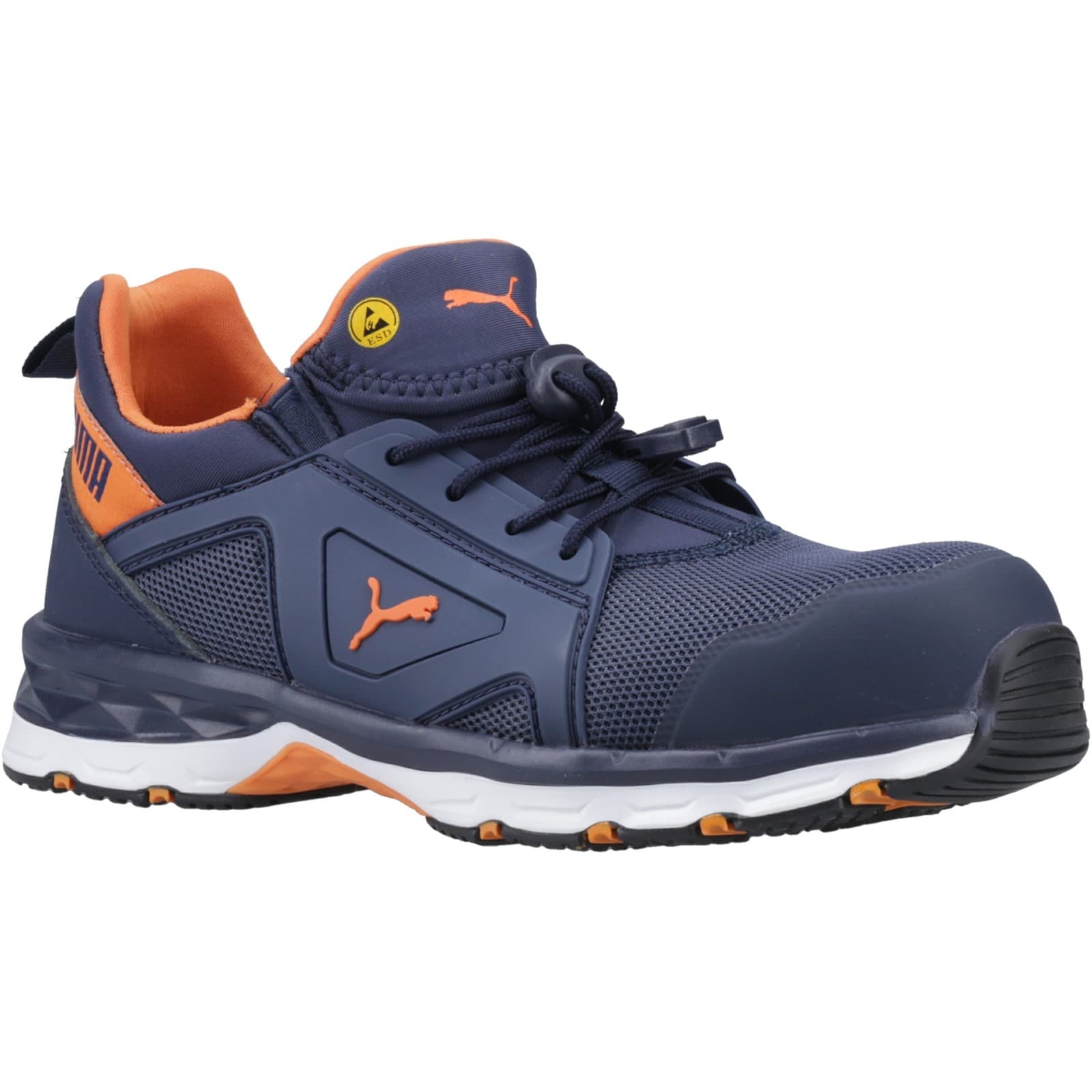 Puma Safety Chase Safety Trainer - Blue/Orange
