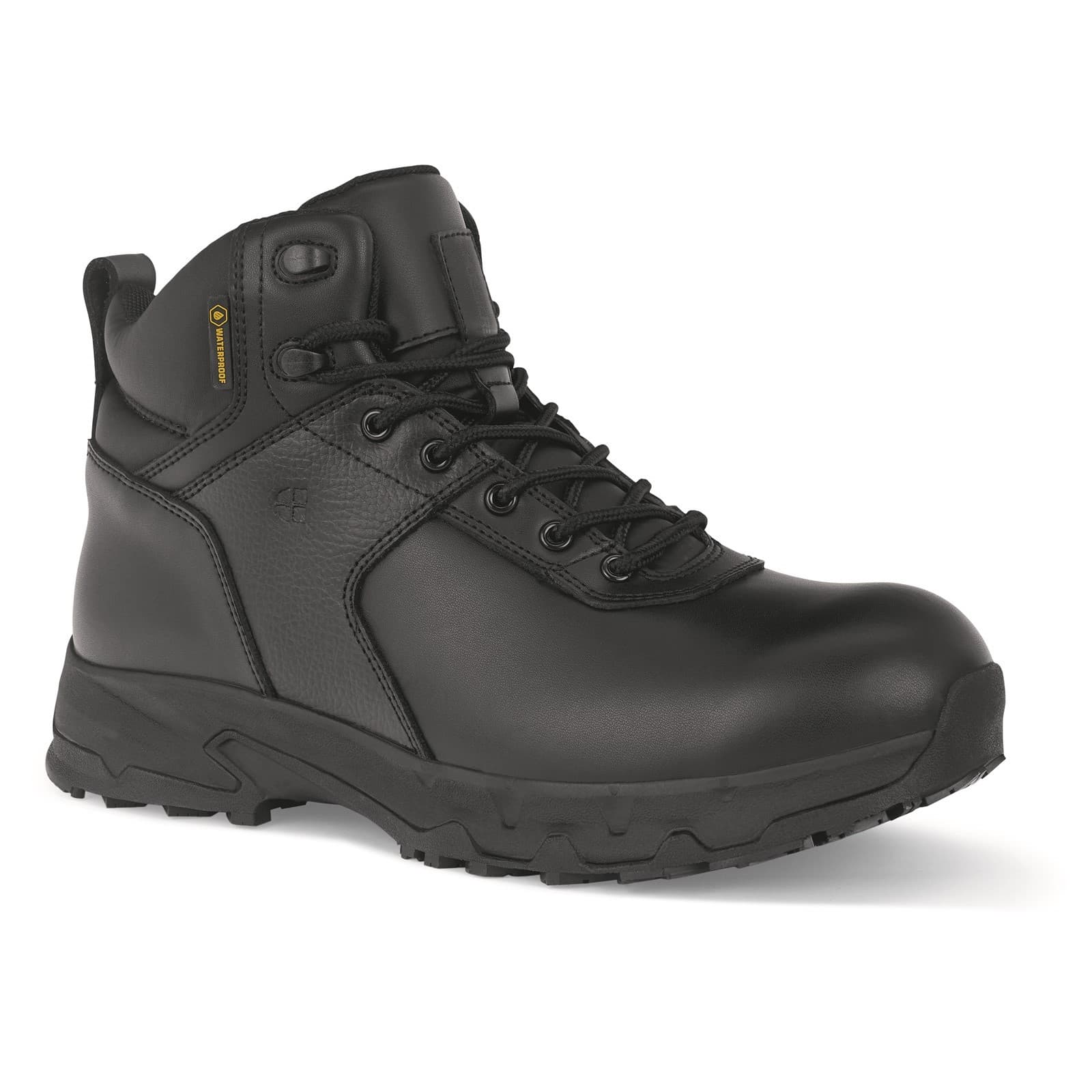 Shoes For Crews Shoes For Crews Stratton III Waterproof Work Boot - Black in Black