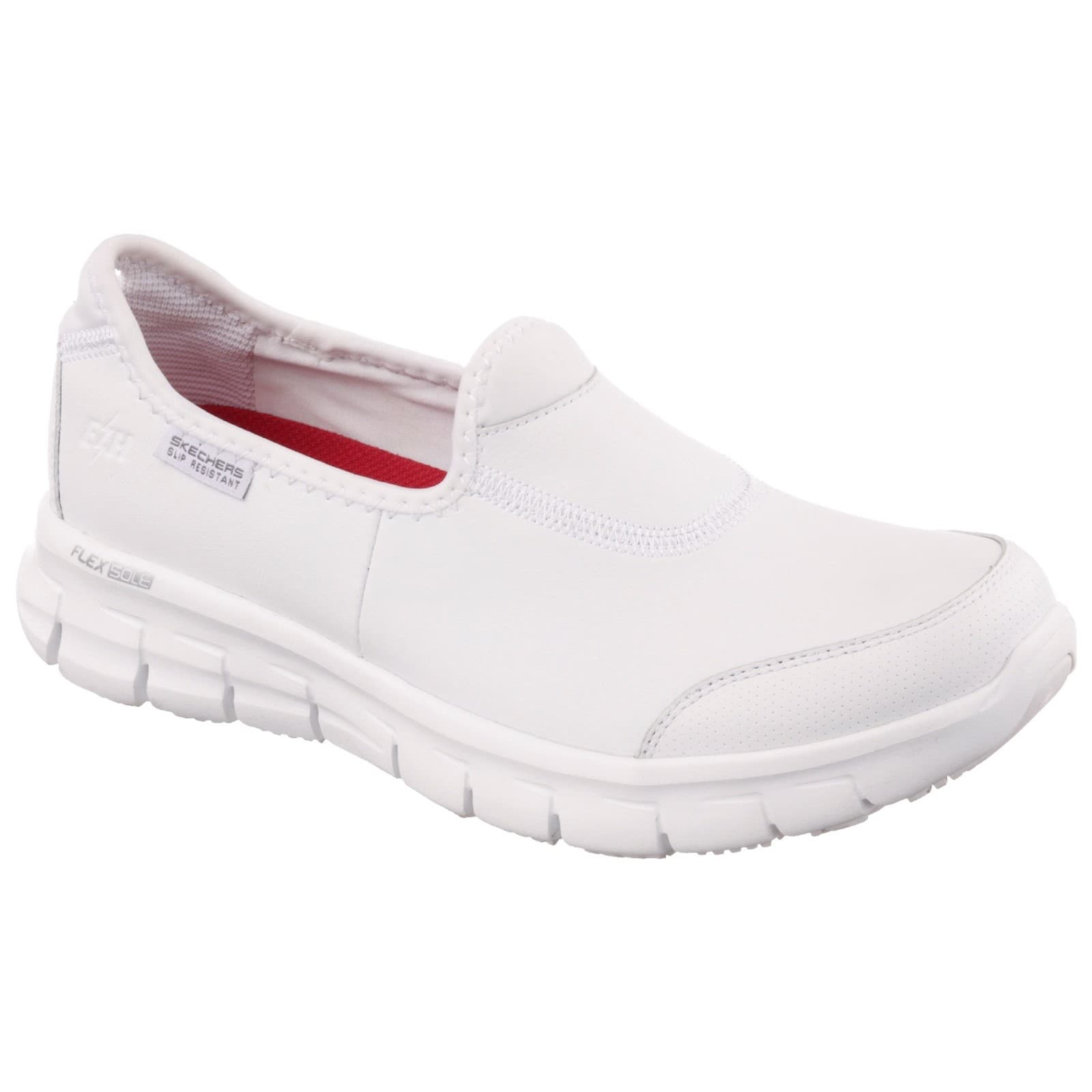 Skechers Workwear Skechers Workwear Sure Track Slip Resistant Occupational Shoe - White in White