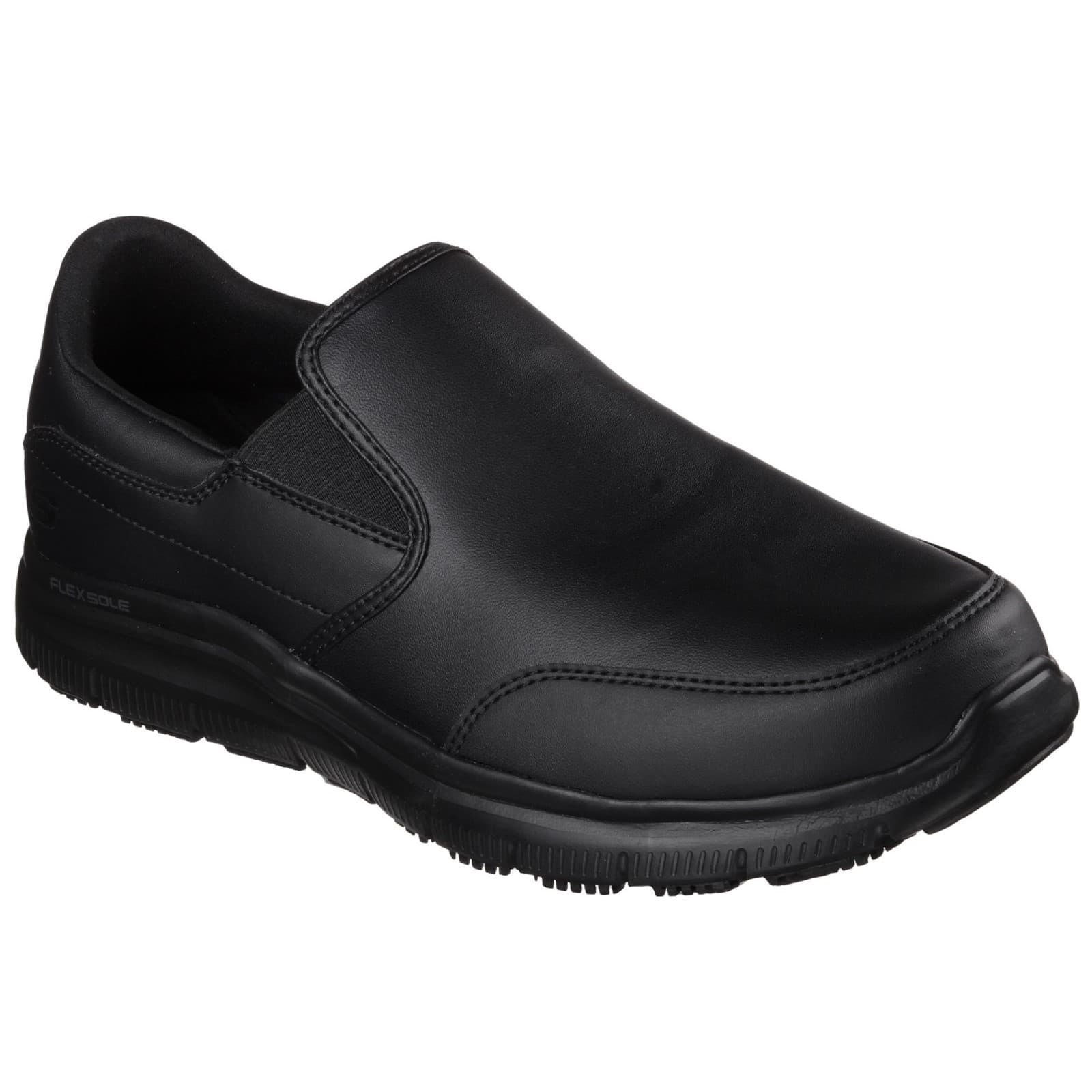 Skechers Workwear Skechers Workwear Flex Advantage SR Bronwood Occupational Shoe - Black in Black