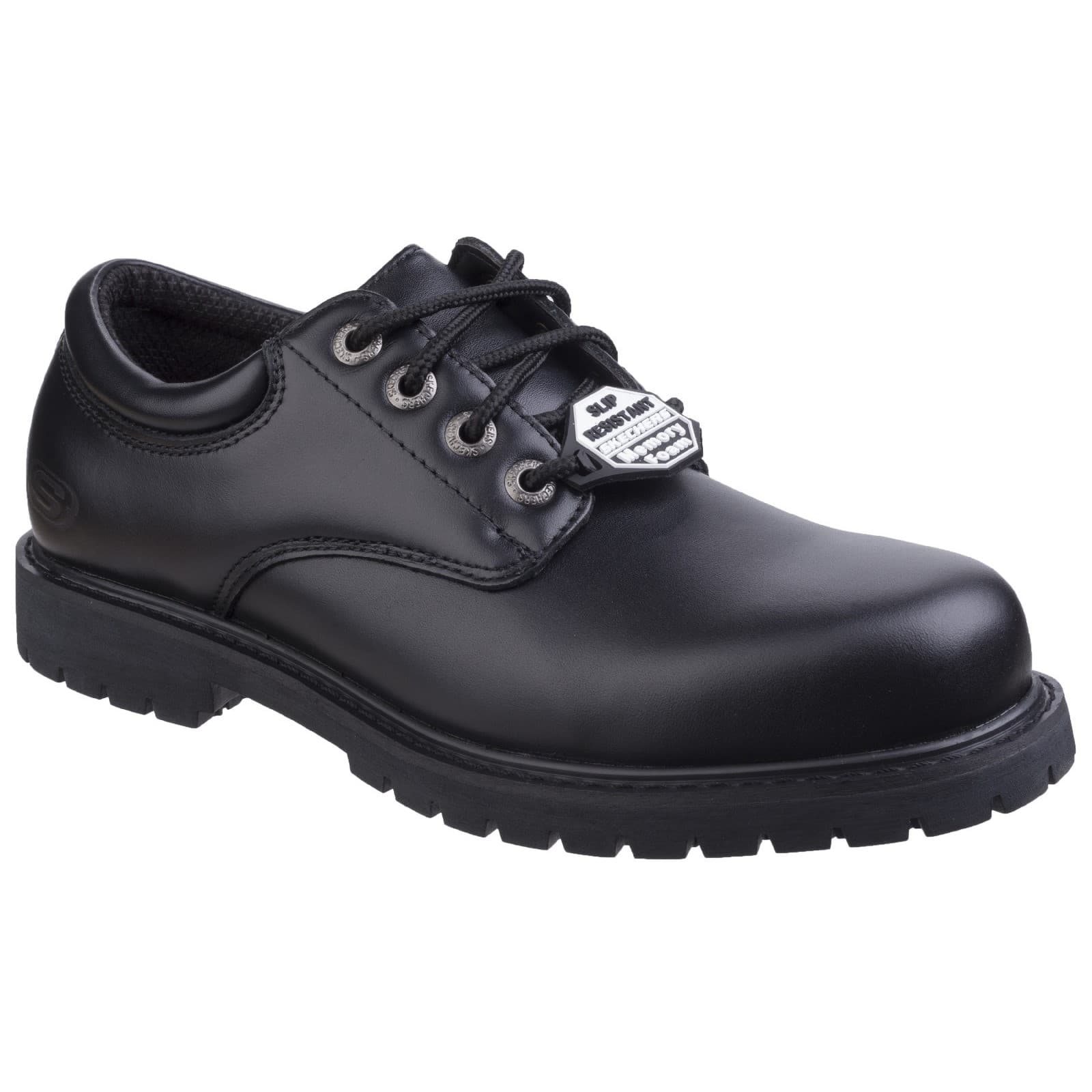 Skechers Workwear Skechers Workwear Cottonwood Elks Sr Occupational Shoe - Black in Black
