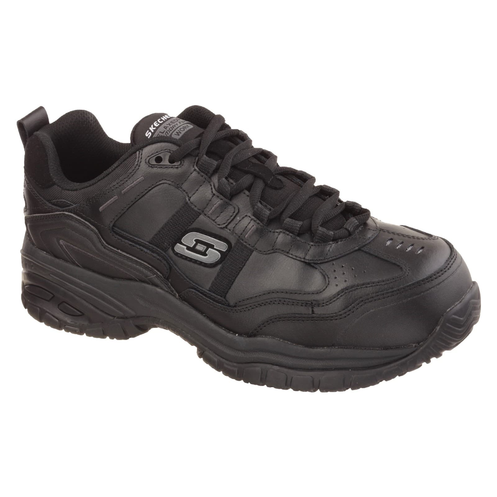 Skechers Workwear Skechers Workwear Soft Stride - Grinnell Safety Shoe - Black in Black