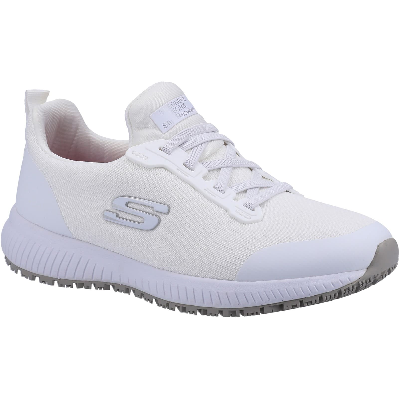 Skechers Workwear Skechers Workwear Squad SR Occupational Shoe - White in White