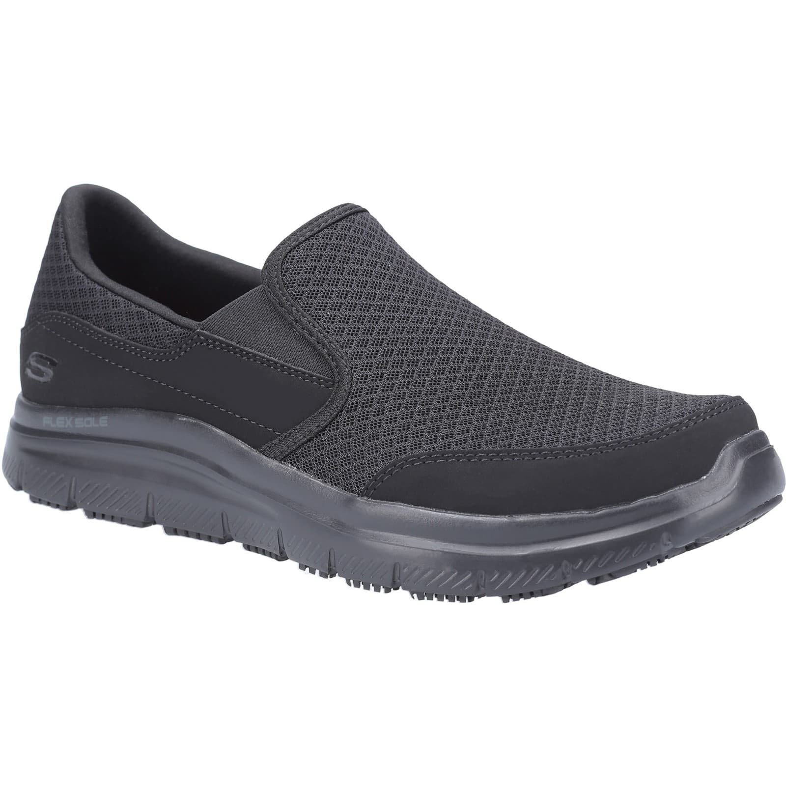 Skechers Workwear Skechers Workwear Flex Advantage - McAllen Sr Occupational Shoe - Black in Black