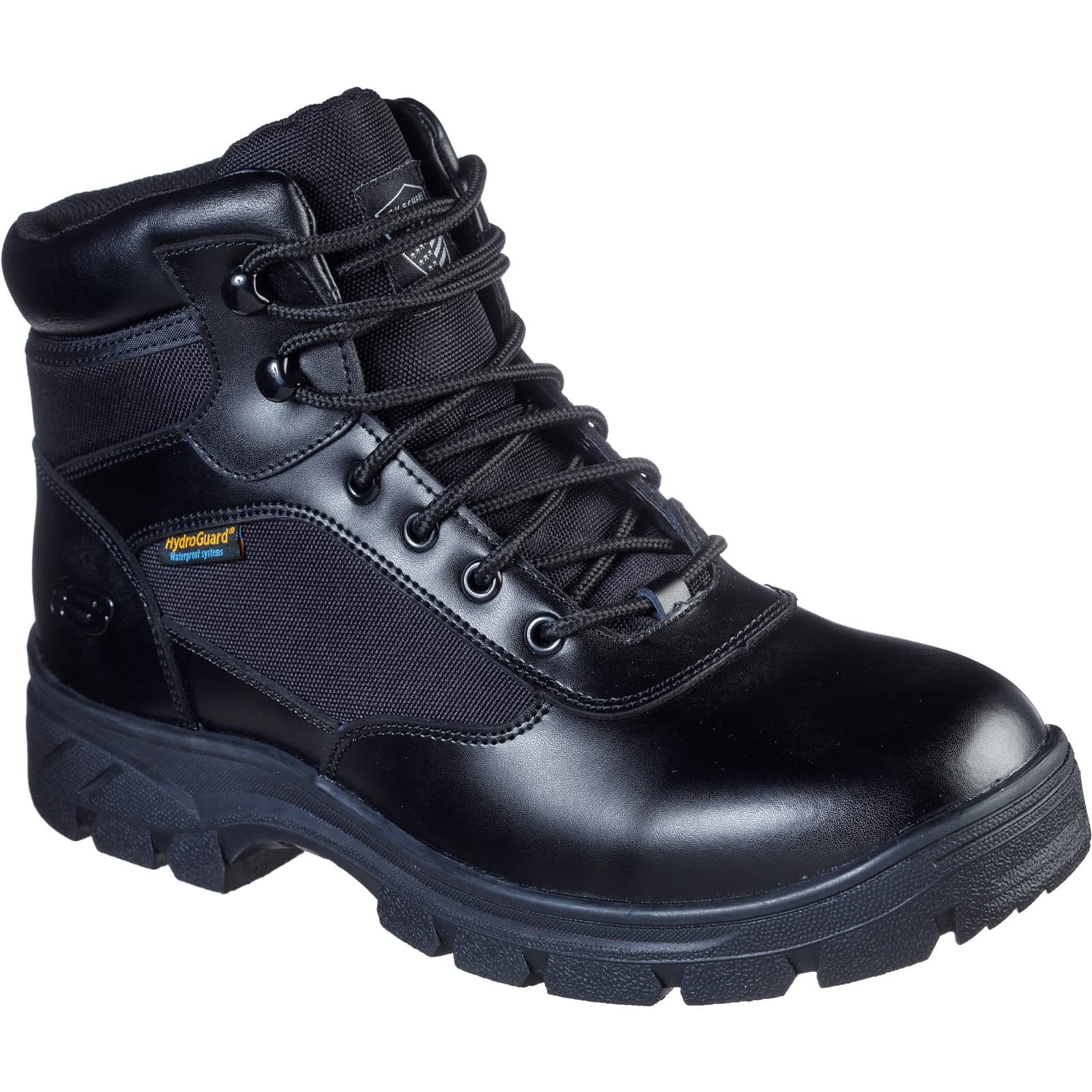 Skechers Workwear Skechers Workwear Wascana Benen Waterproof Tactical Boot - Black in Black
