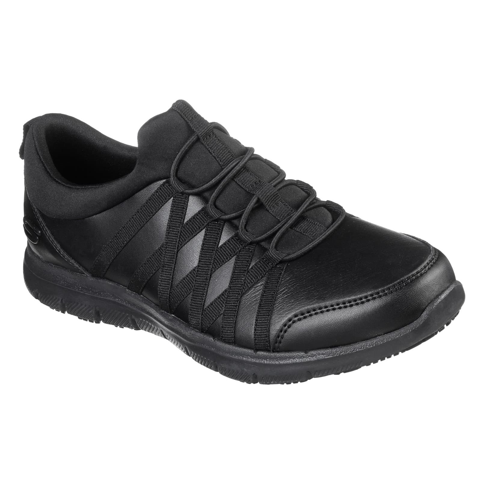 Skechers Workwear Skechers Workwear Ghenter Dagsby Occupational Shoes - Black in Black