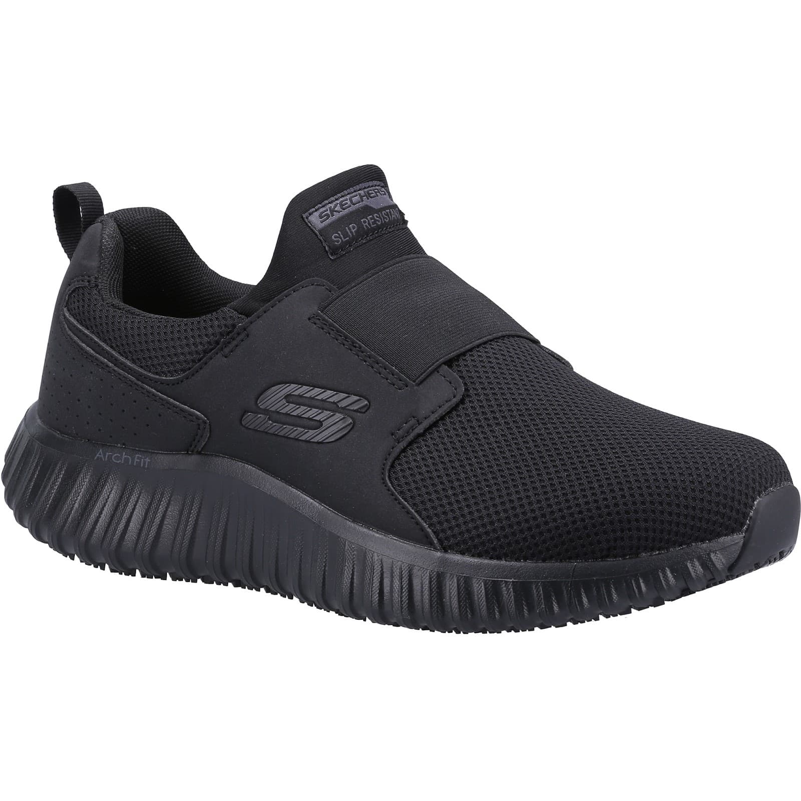 Skechers Workwear Skechers Workwear Cicades Occupational Shoe - Black in Black