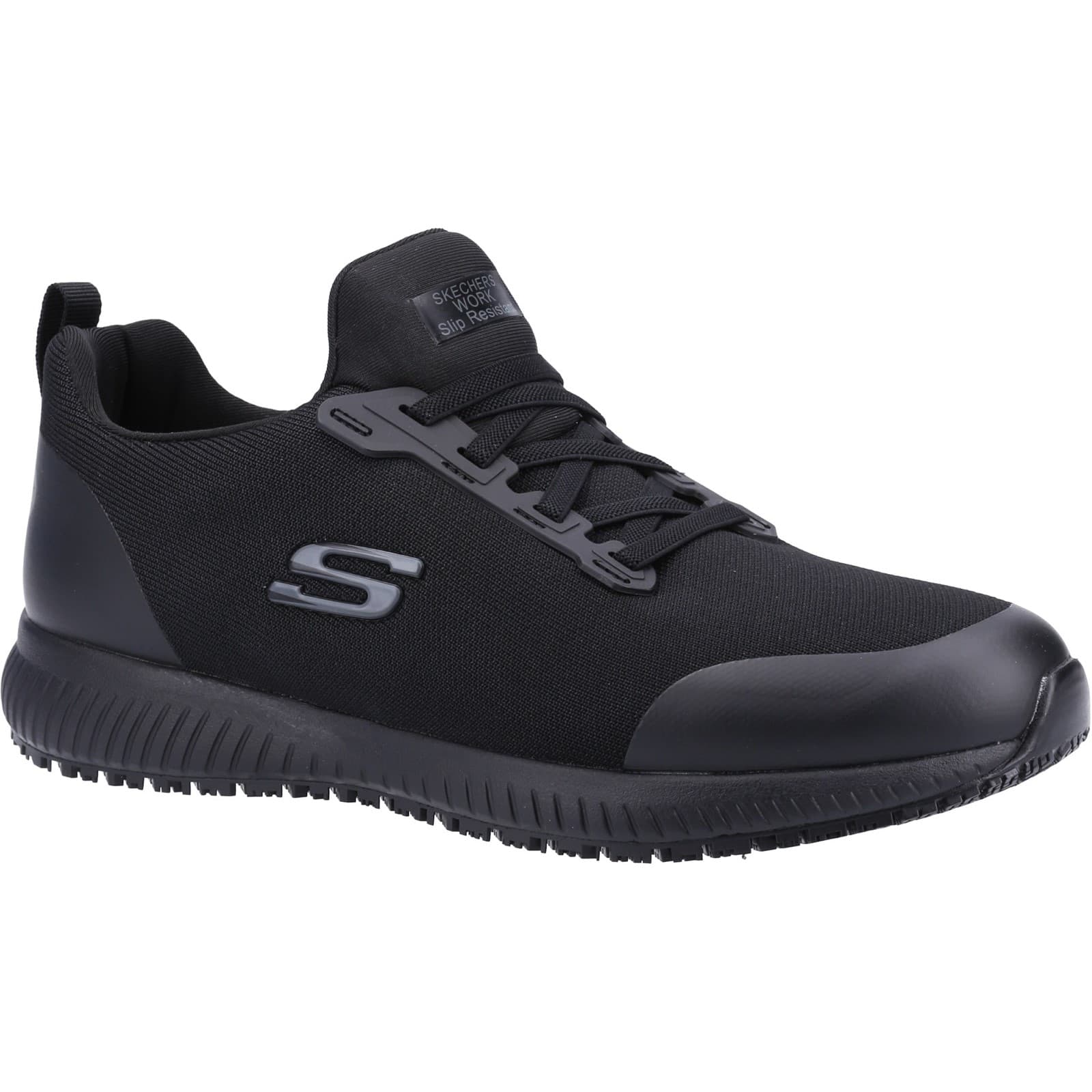 Skechers Workwear Skechers Workwear Squad SR Myton Occupational Shoe - Black in Black