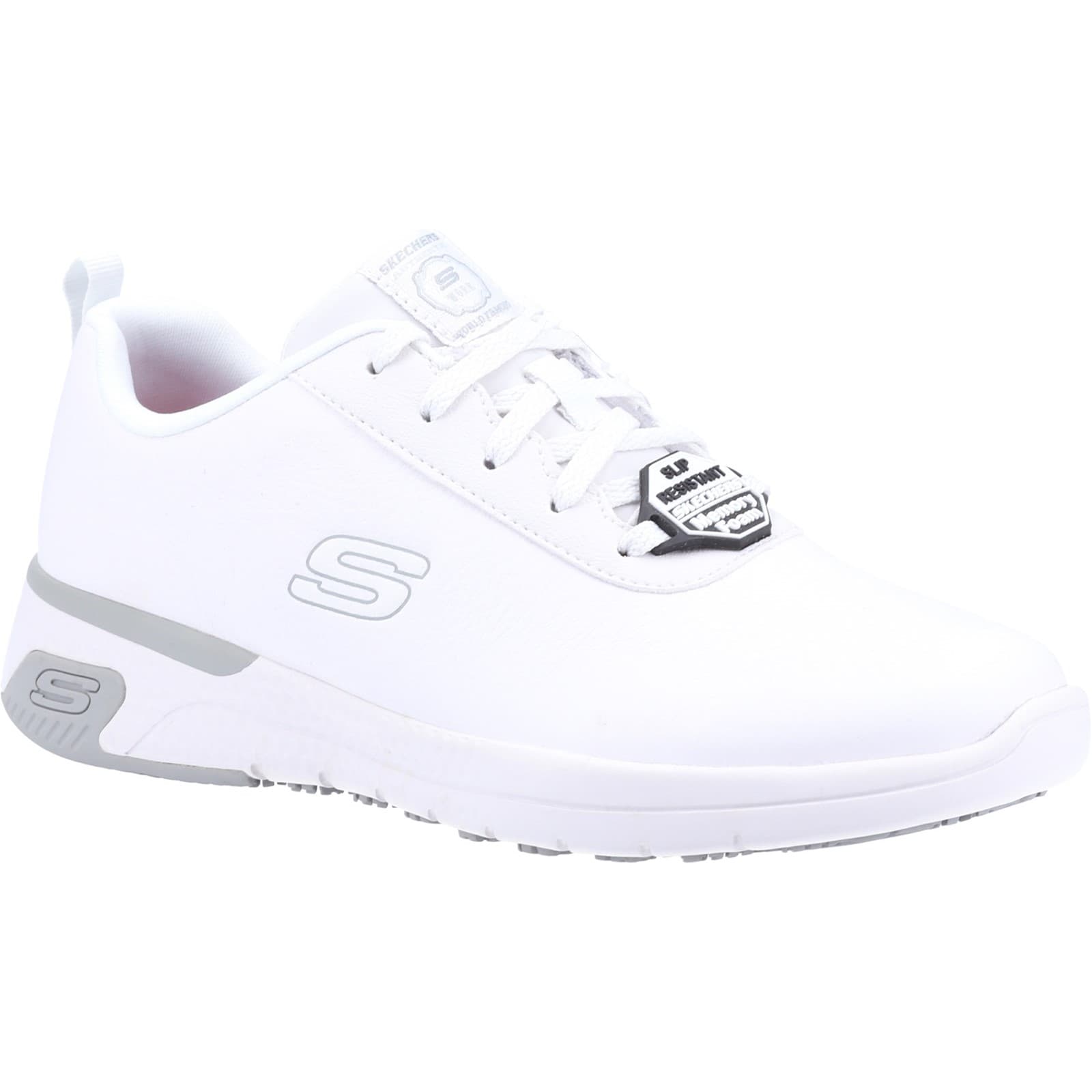 Skechers Workwear Skechers Workwear Marsing Gmina Slip Resistant Occupational Shoe - White in White