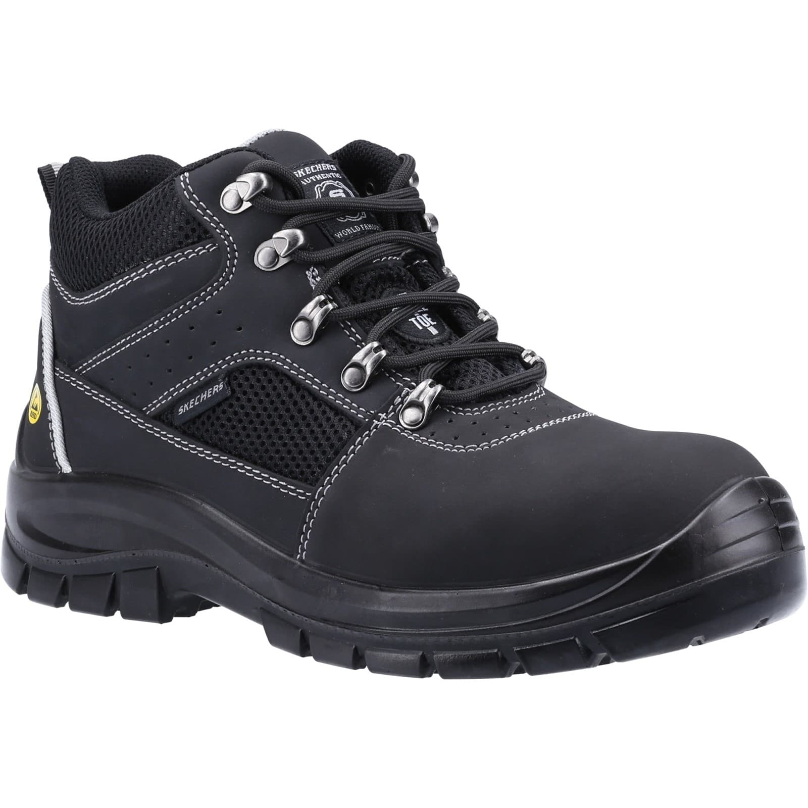 Skechers Workwear Skechers Workwear Trophus Letic Safety Boot - Black in Black