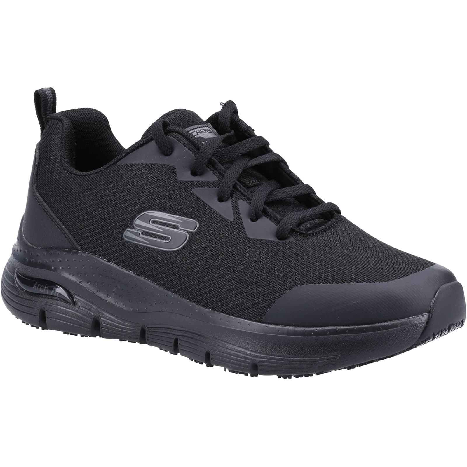 Skechers Workwear Skechers Workwear Arch Fit SR Occupational Shoes - Black in Black