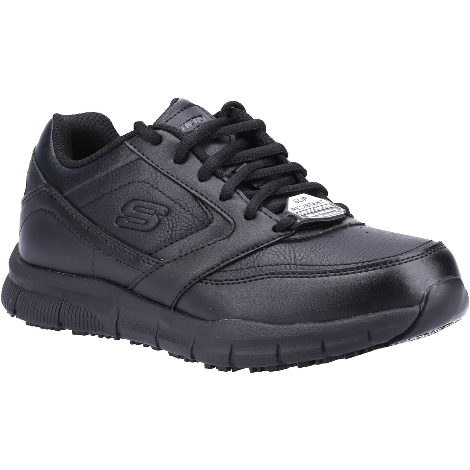 Skechers Workwear Skechers Workwear Nampa Wyola Occupational Shoes - Black in Black