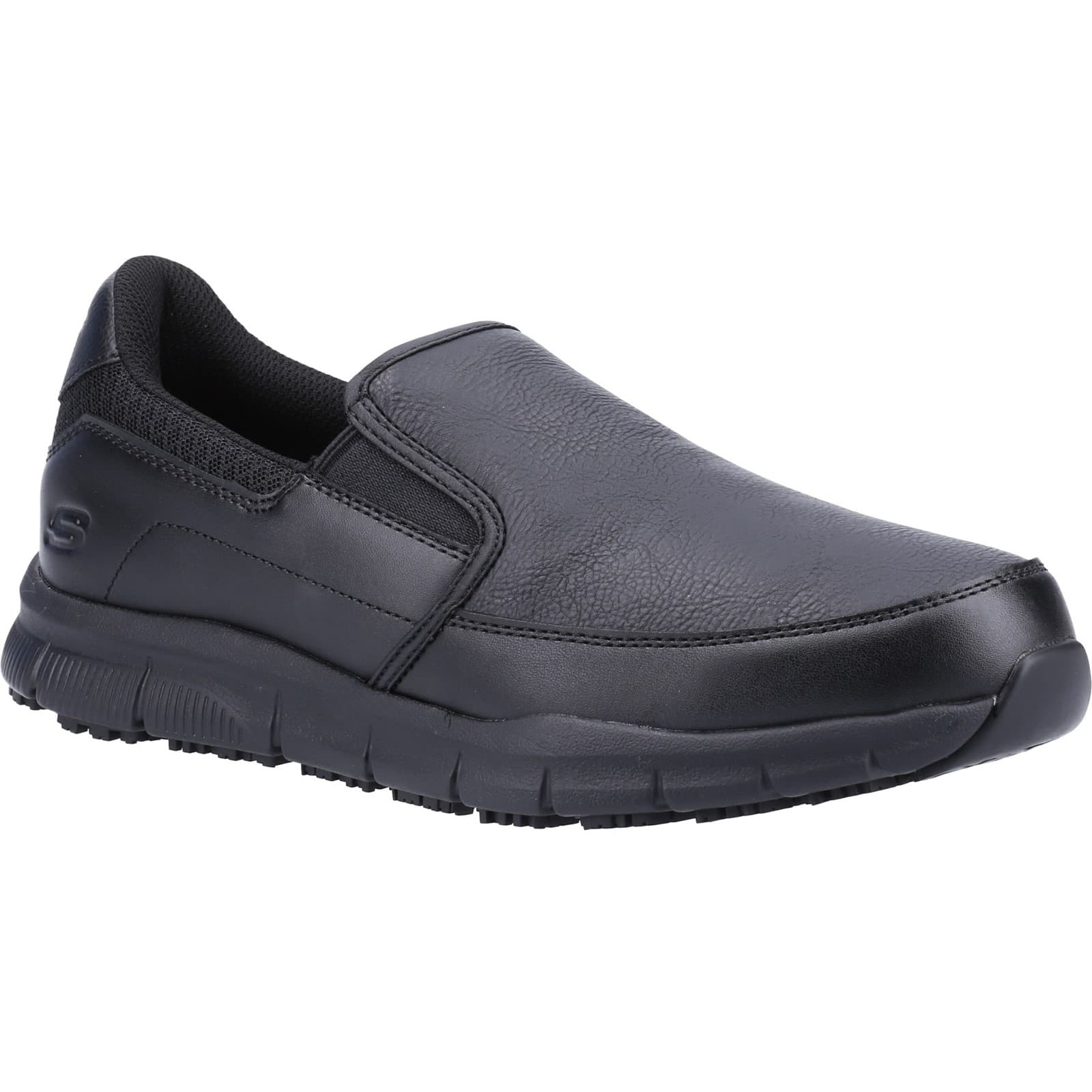 Skechers Workwear Skechers Workwear Nampa Groton Occupational Shoes - Black in Black