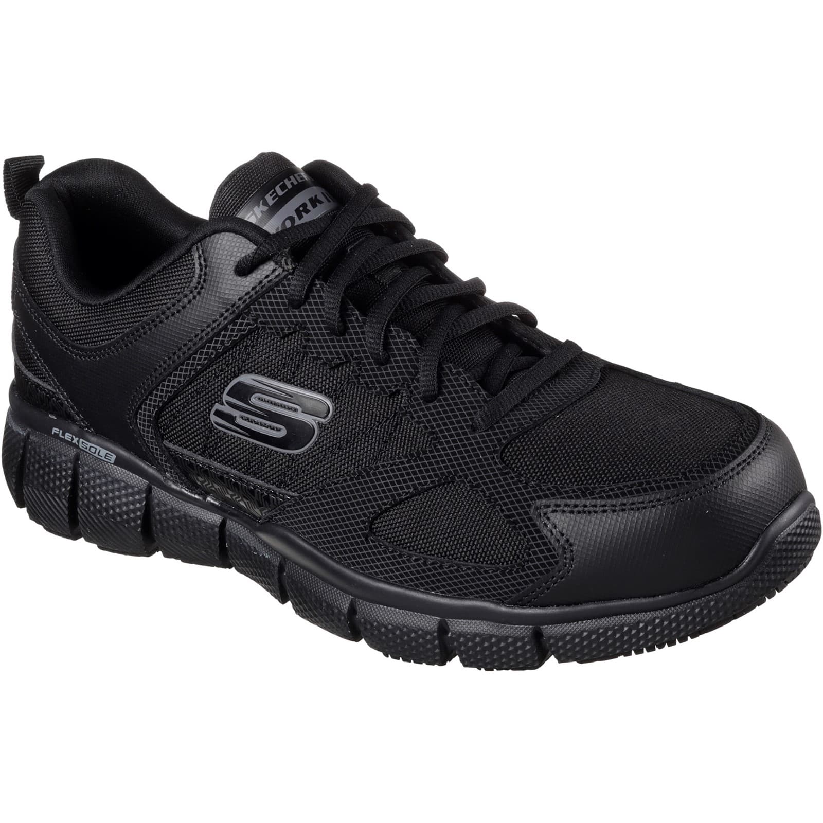 Skechers Workwear Telphin Sanphet SR Occupational Shoe - Black