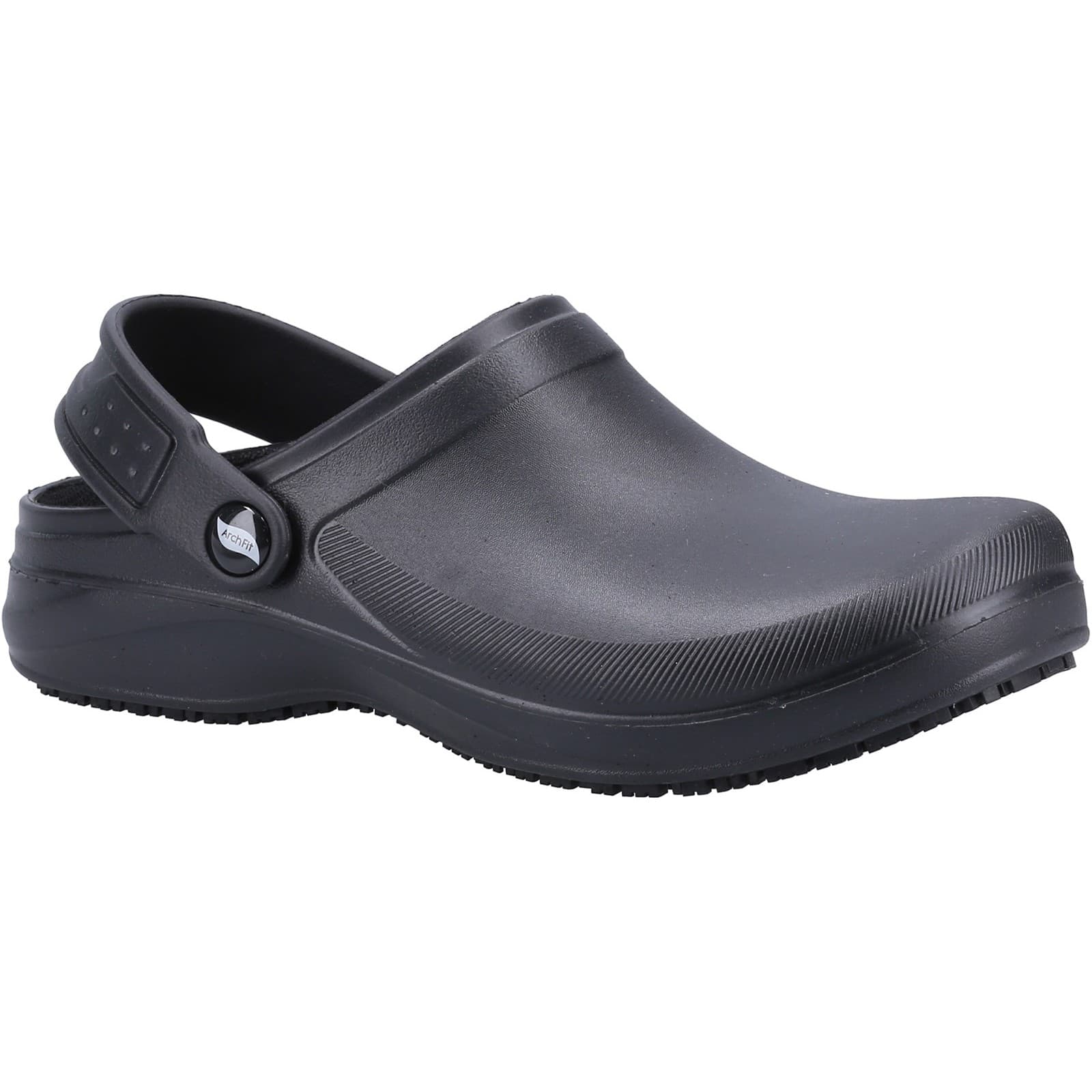 Skechers Workwear Skechers Workwear Riverbound SR Clog - Black in Black