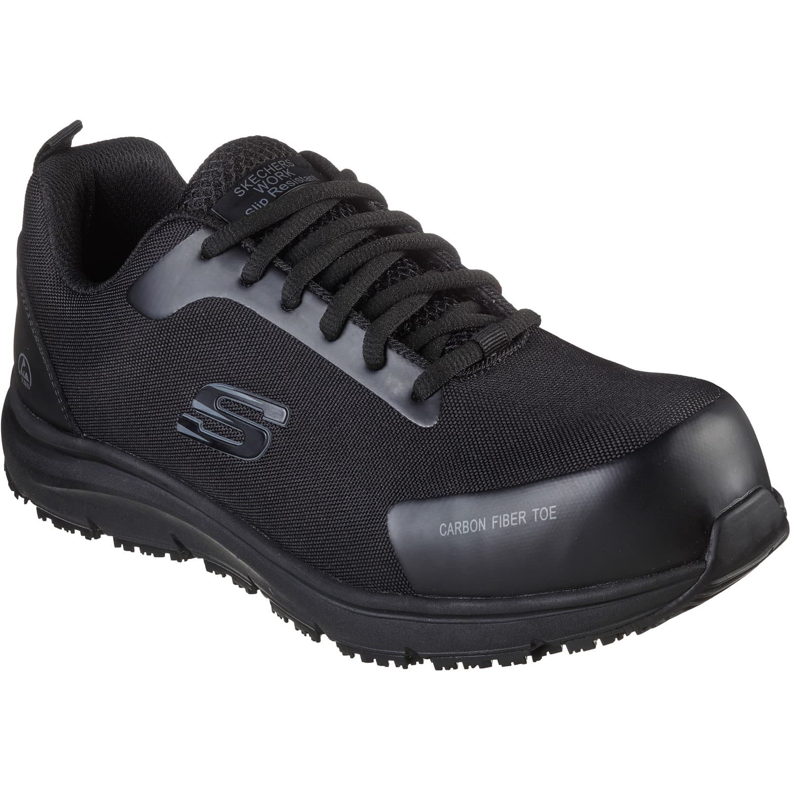 Skechers Workwear Skechers Workwear Ulmus SR Safety Trainer - Black in Black
