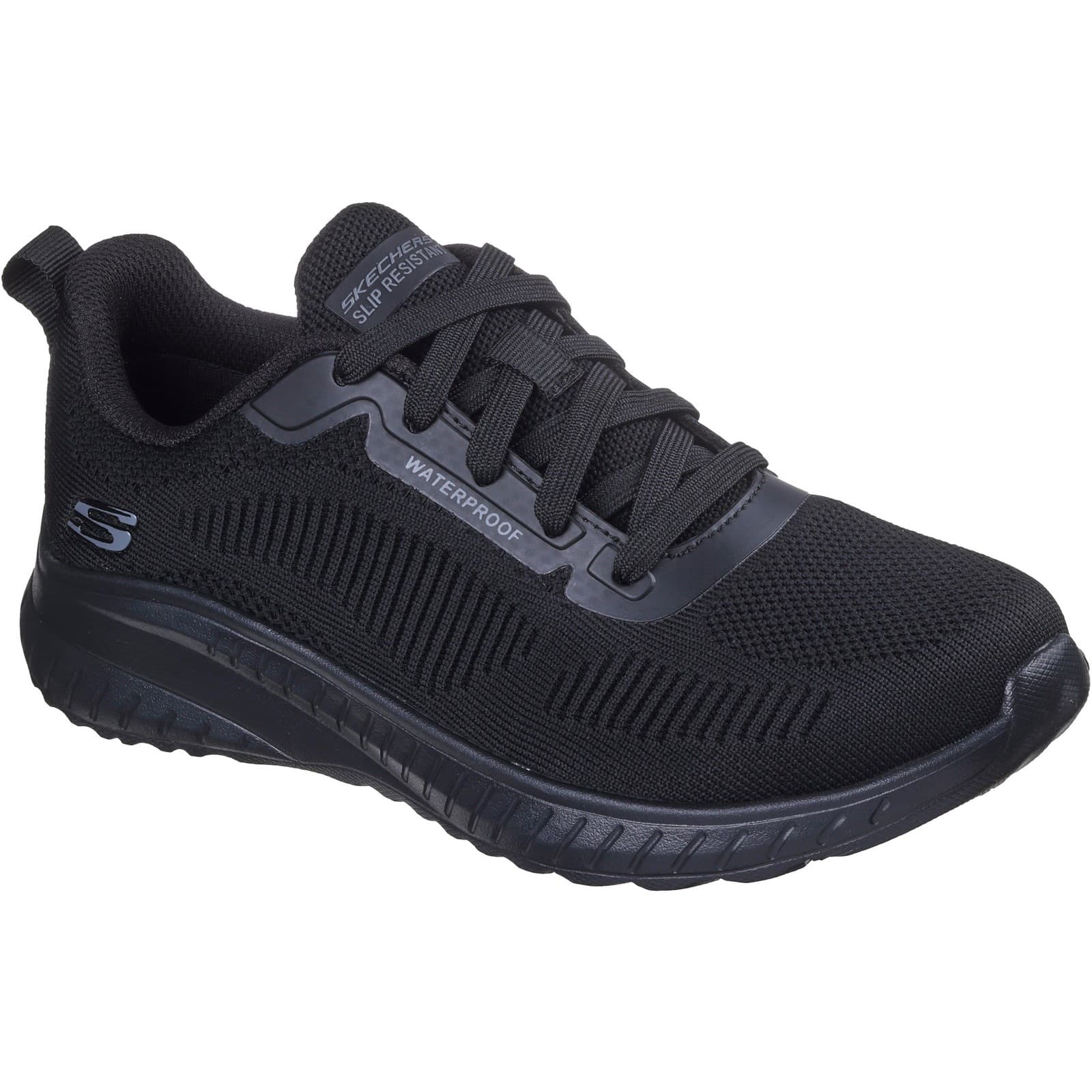 Skechers Workwear Squad Chaos SR Awoa Occupational Shoe - Black