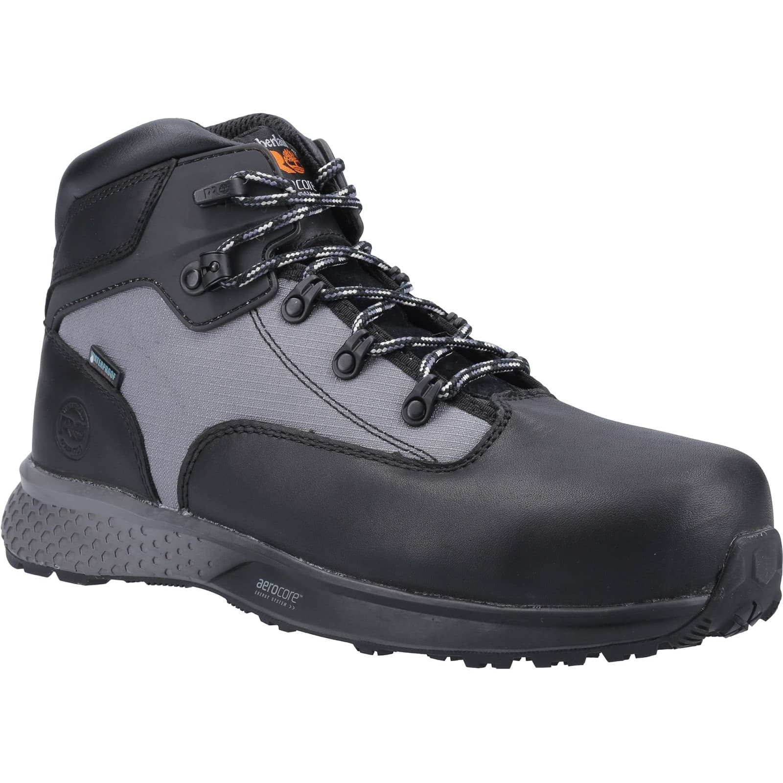 Timberland Pro Timberland Pro Euro Hiker Composite Safety Boot - Black/Grey in Black/Grey