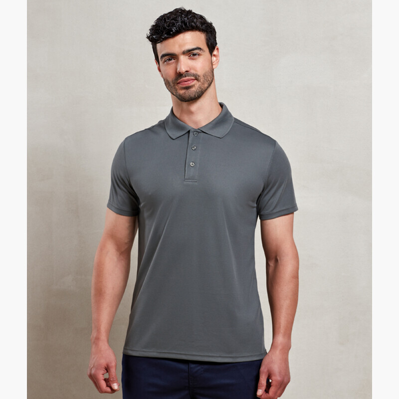 Premier Spun Dyed Recycled Polo Shirt Thumbnail