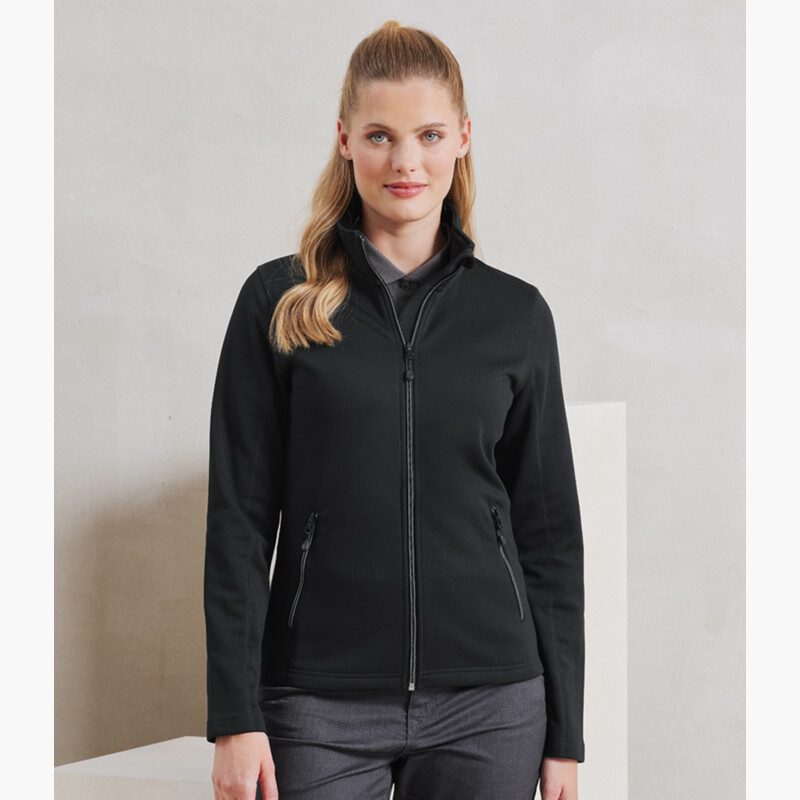 Premier Ladies Spun Dyed Recycled Zip Through Sweat Jacket Thumbnail