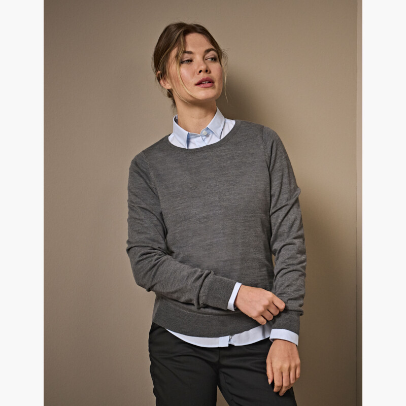 Ladies' Crew Neck Sweater Thumbnail