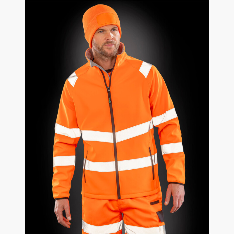 Recycled Printable Safety Softshell Thumbnail