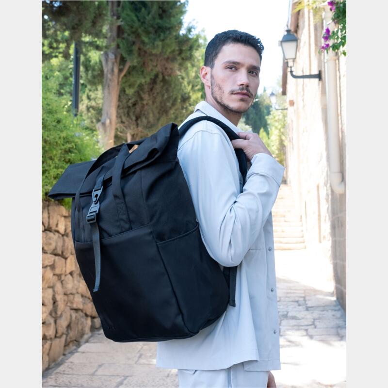 Ruby Roll-Top Laptop Backpack Thumbnail