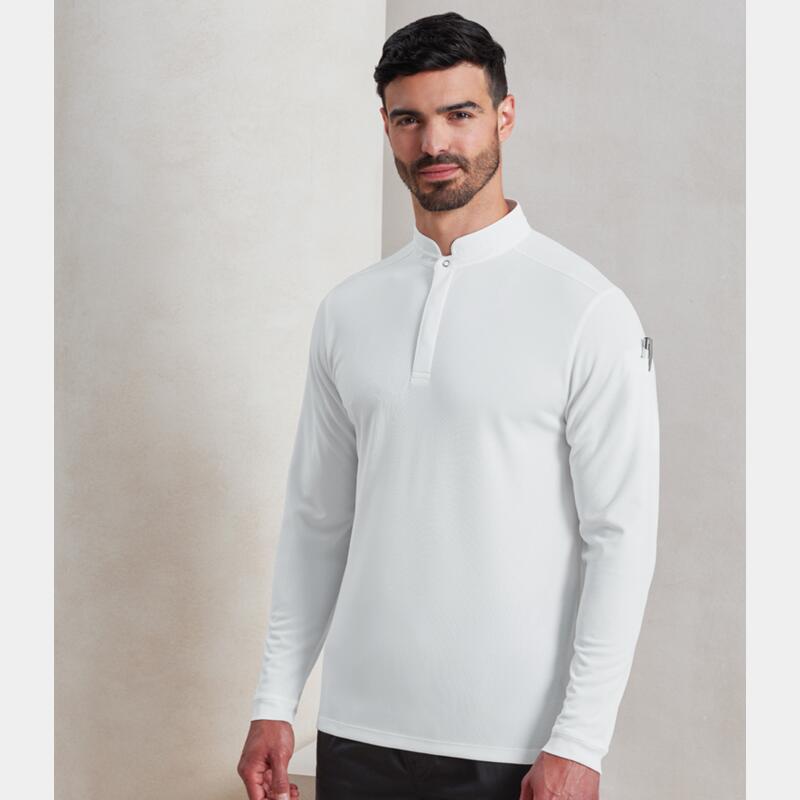 Premier Essential Coolchecker® Long Sleeve Chef's Shirt Thumbnail