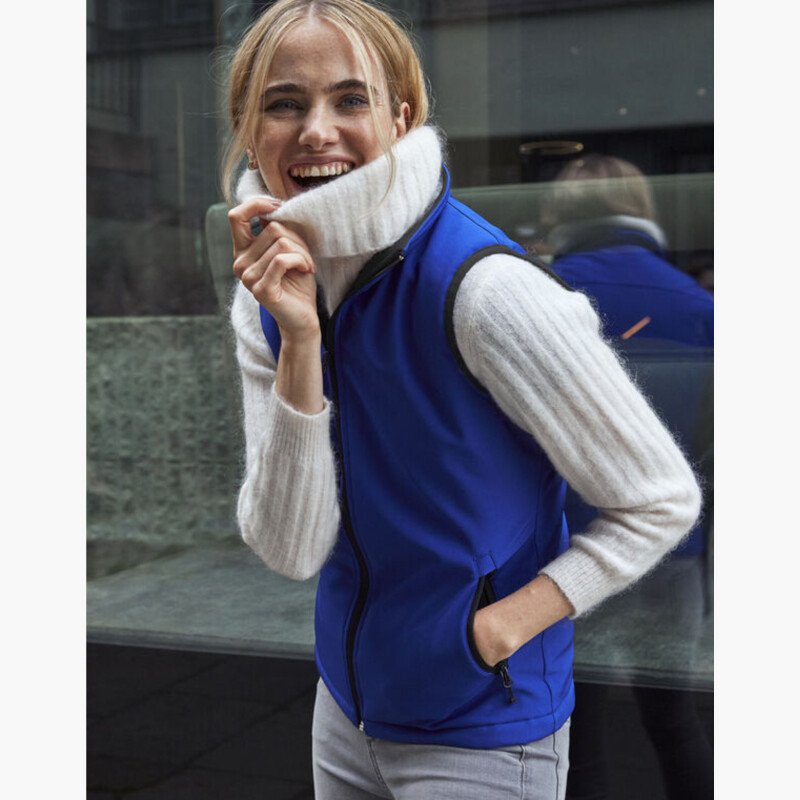 Ladies Padded Softshell Vest Thumbnail