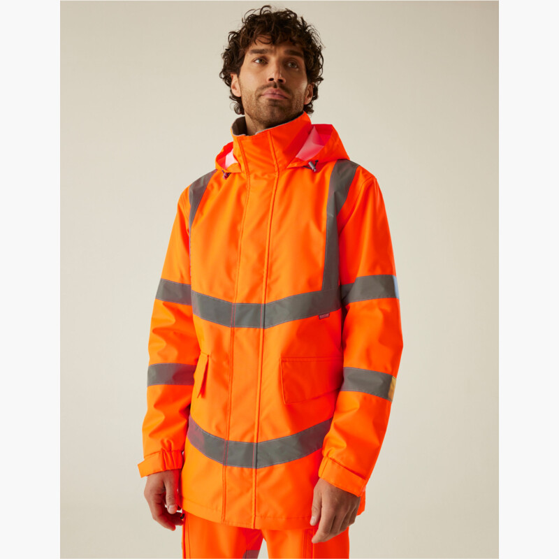 Hi-Vis Pro Contract Dover Parka Jacket Thumbnail