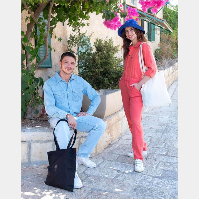 Guildford Cotton Shopper/Tote Shoulder Bag Thumbnail