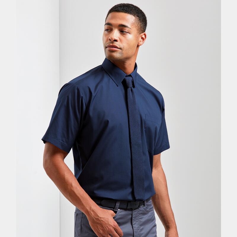 Premier Short Sleeve Poplin Shirt Thumbnail