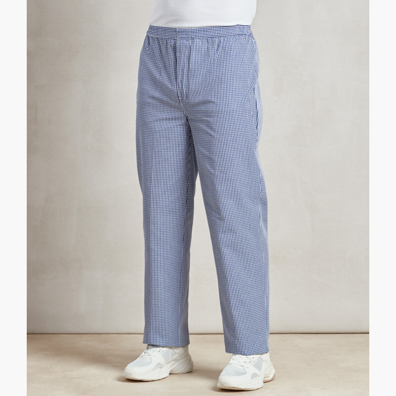 Premier Pull On Chef's Check Trousers Thumbnail