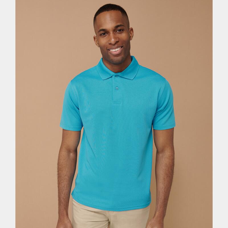 Henbury Coolplus® Wicking Piqué Polo Shirt Thumbnail