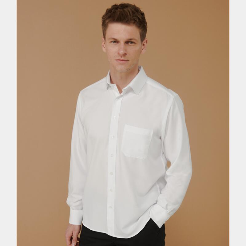 Henbury Long Sleeve Wicking Shirt Thumbnail